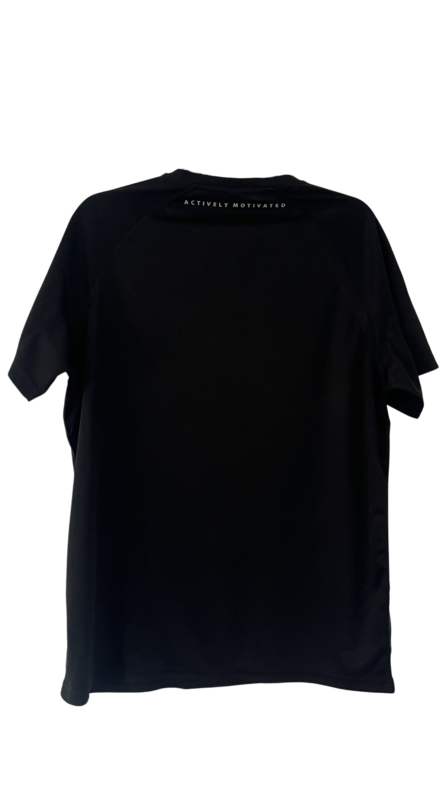 AM Active Tee Fitted (Grey Logo)