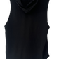 AM Black Hooded Vest