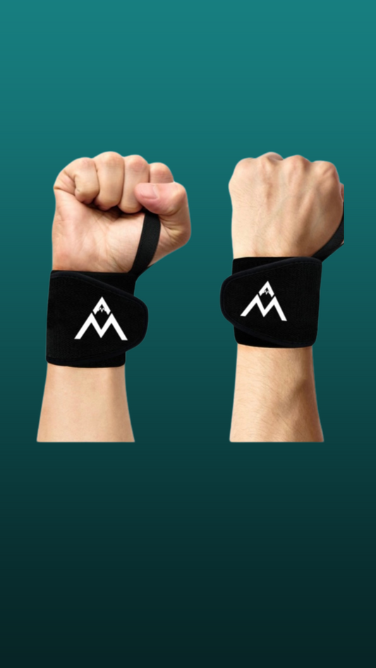 AM Light Duty Wrist Wraps (Embroidered Logo)