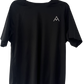 Black AM Active Tee Fitted (Bold Back Print)