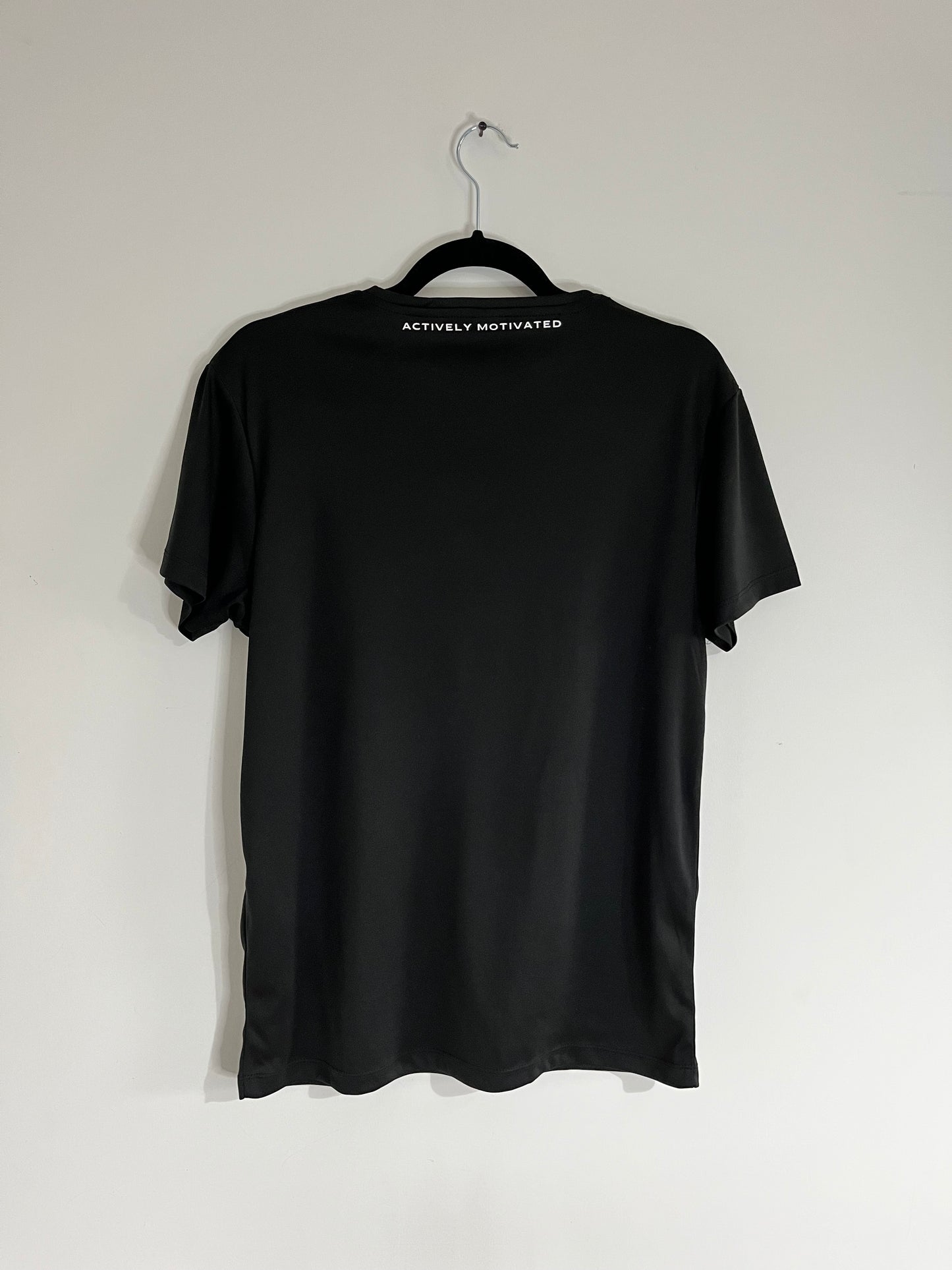 Black AM Active T (2023 Slim Logo)