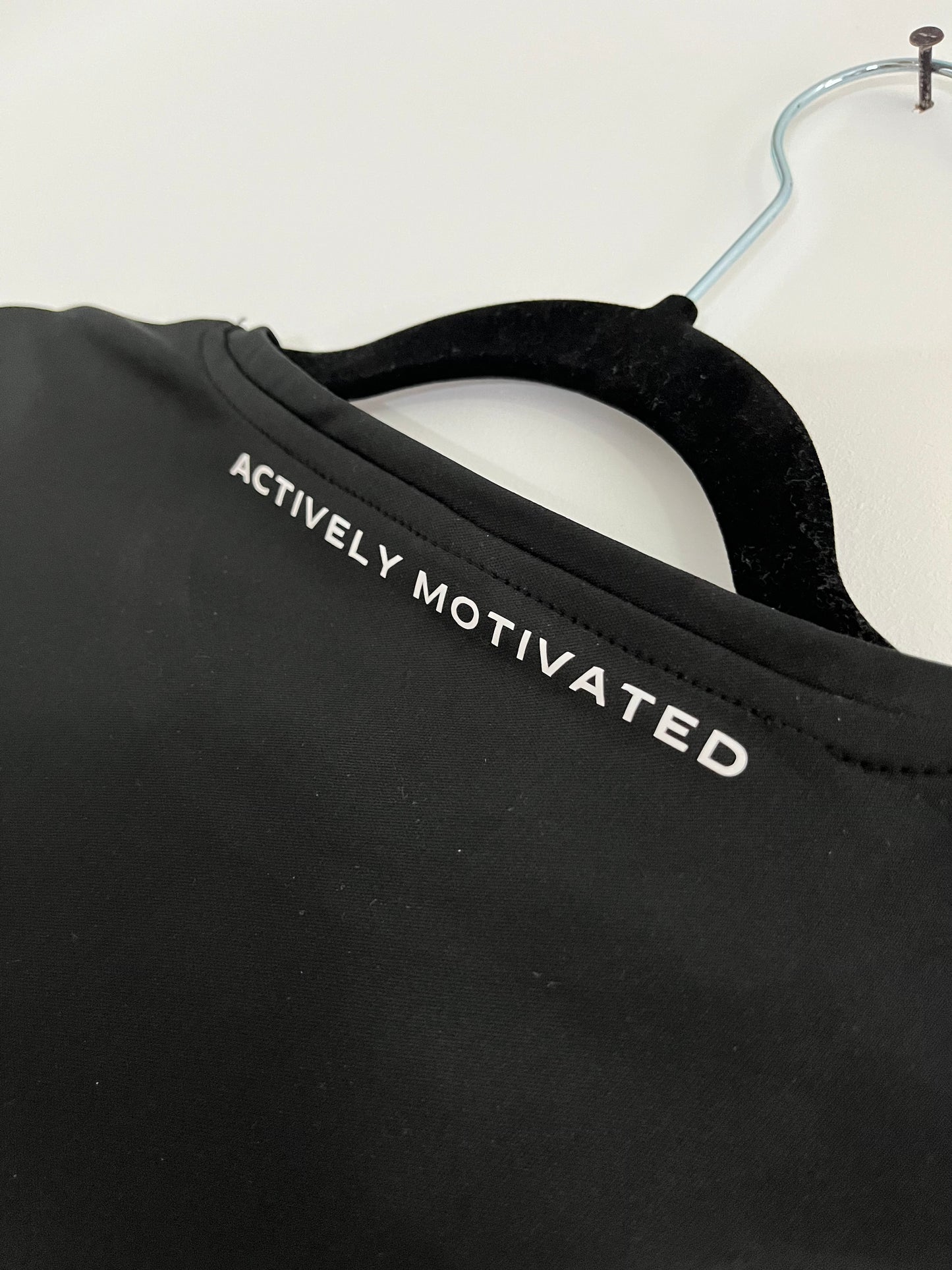 Black AM Active T (2023 Slim Logo)