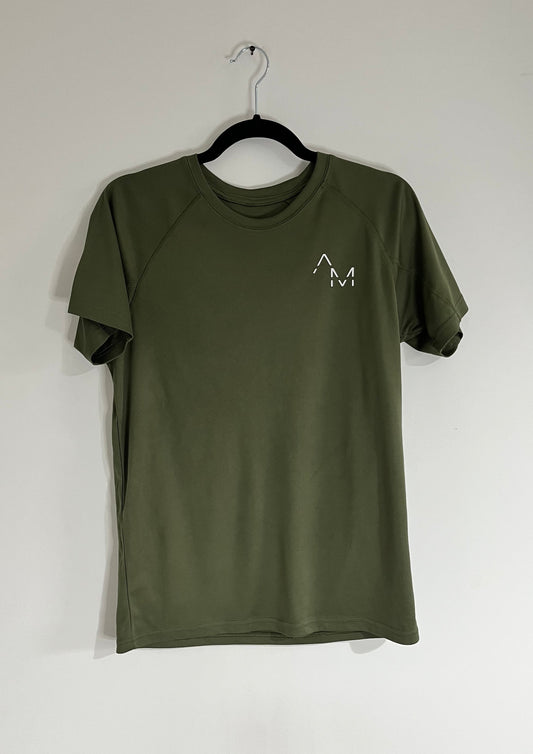 Green AM Active T (2023 Logo Design)