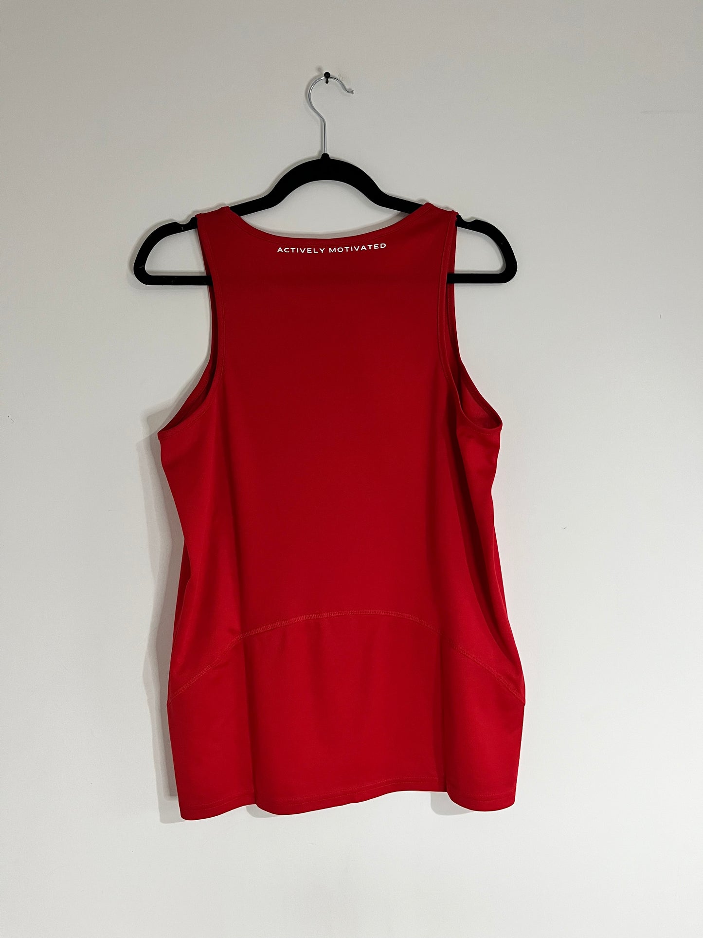 Red AM Active Vest (New Logo)