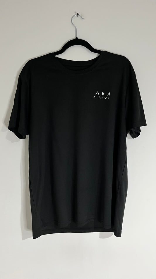 Black AM Active T (Original Logo)