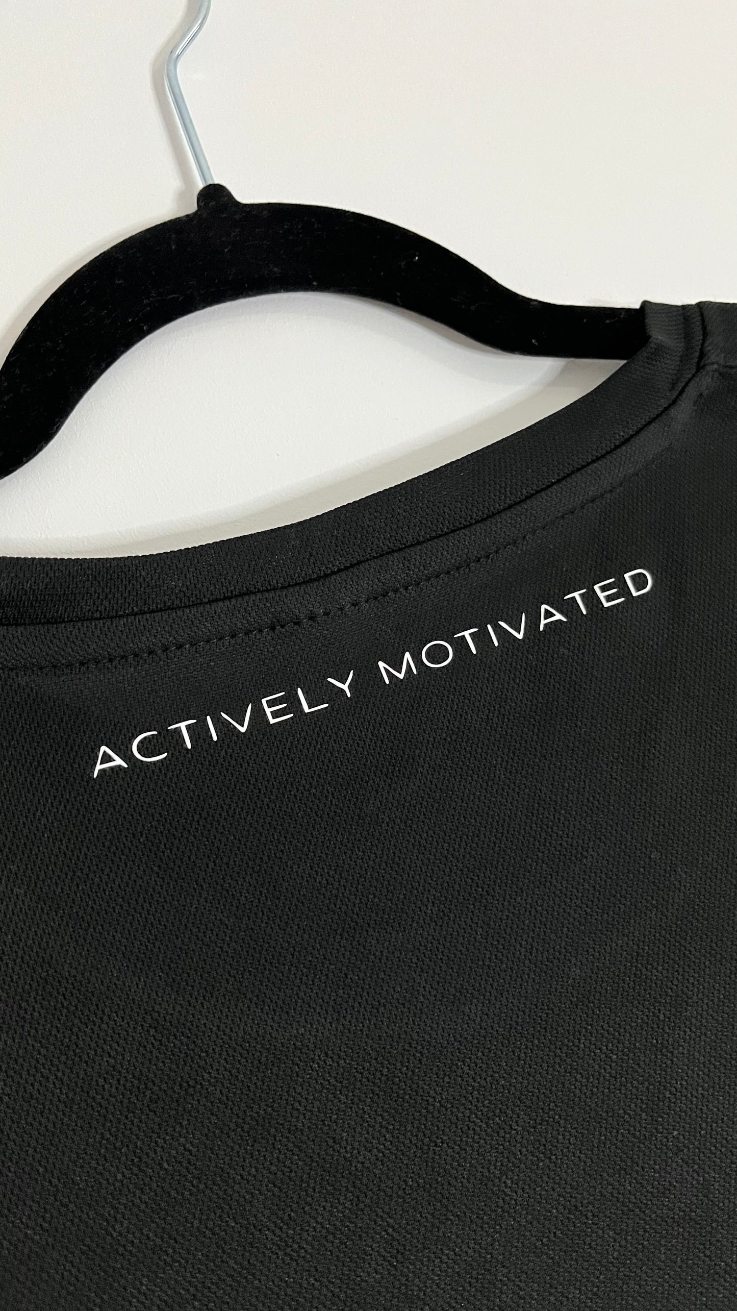 Black AM Active T (Original Logo)