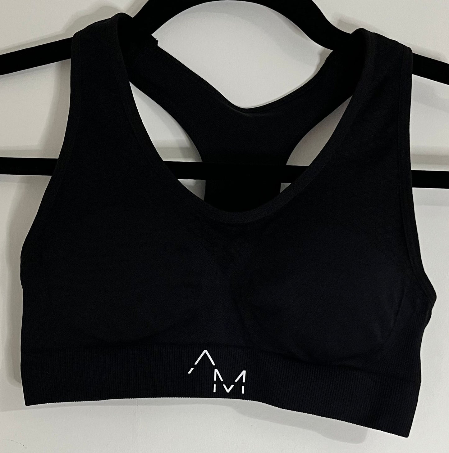 AM Classic Style Sports Bra (New Logo)