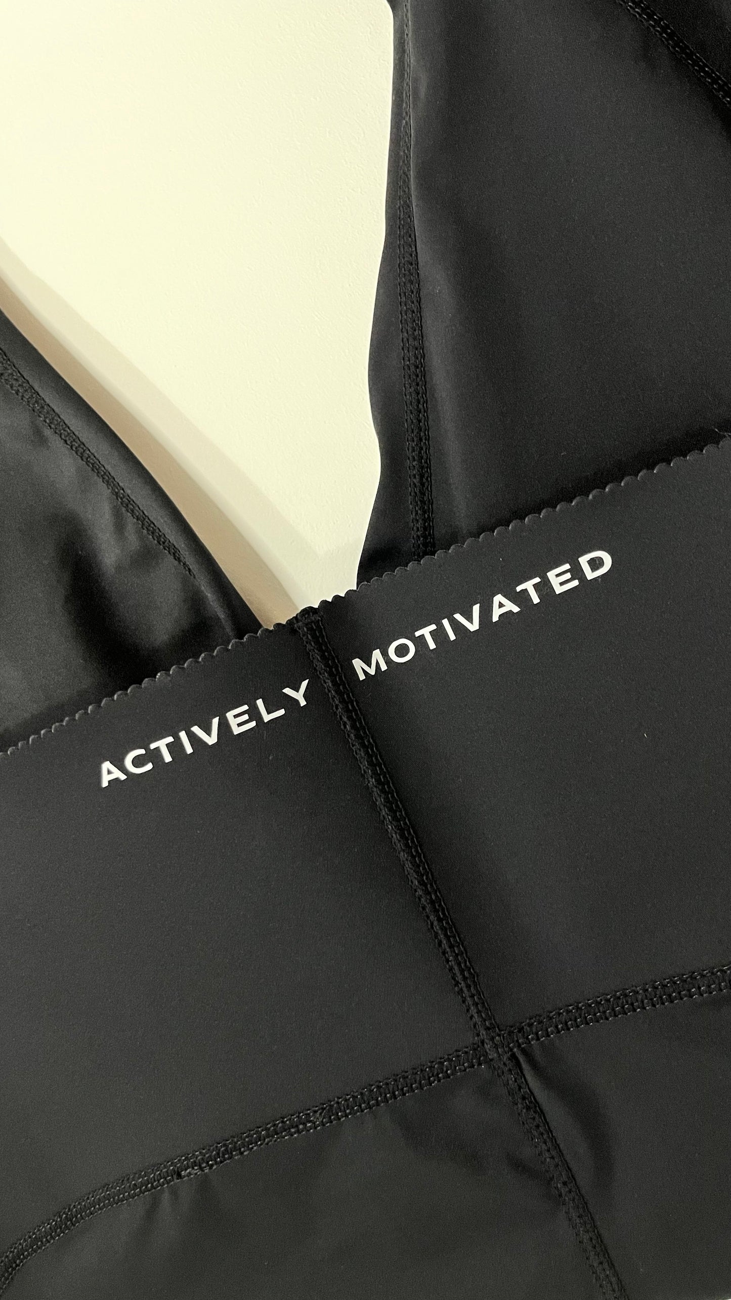 Black AM Full Length Leggings (New Logo)