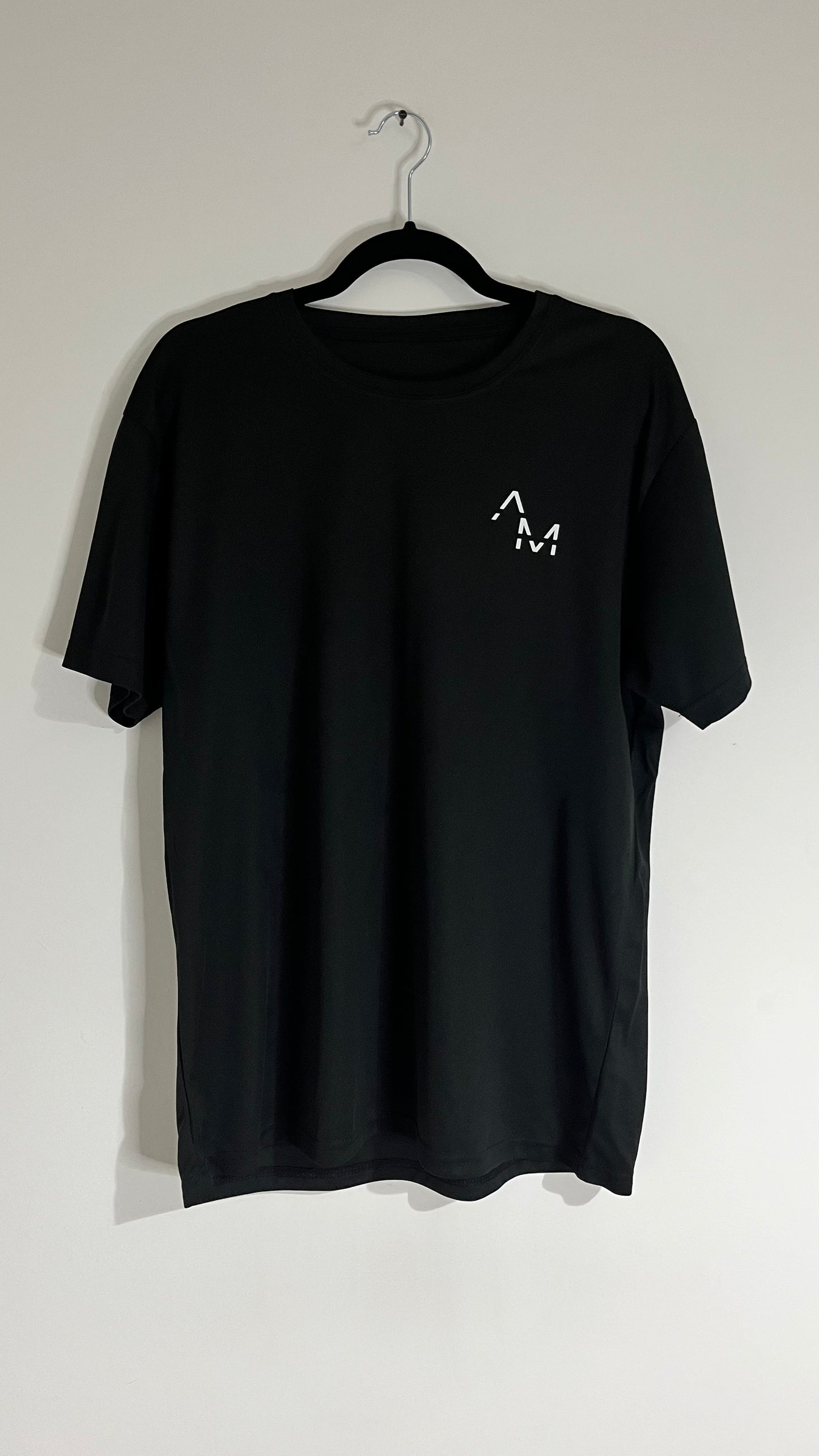 Black AM Active T (2023 Bold Logo)