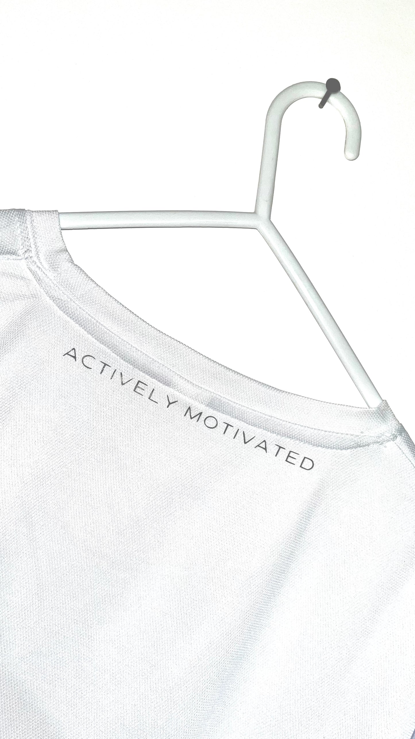 White AM Active T (Original Logo)