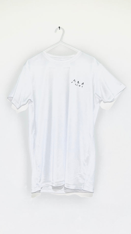 White AM Active T (Original Logo)